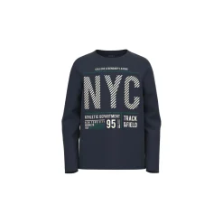 Name It T-shirt lange mouw Blauw