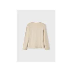 Name It T-shirt lange mouw Beige