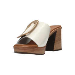 Oh My Sandals Muiltje met hak Beige