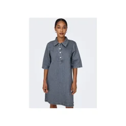 O.n.l.y. Kleedje Grijs