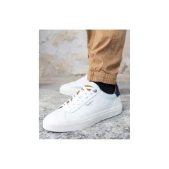 Pepe Jeans London Lage sneaker Wit