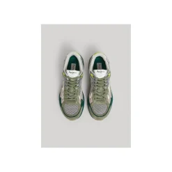 Pepe Jeans London Lage sneaker Kaki