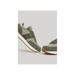 Pepe Jeans London Lage sneaker Kaki