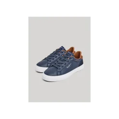 Pepe Jeans London Lage sneaker Blauw