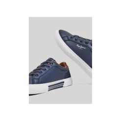 Pepe Jeans London Lage sneaker Blauw