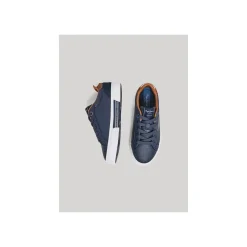 Pepe Jeans London Lage sneaker Blauw