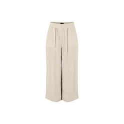 Pieces Broek Beige