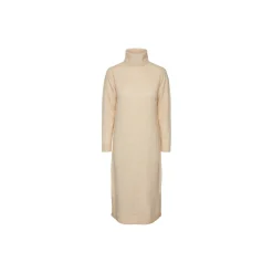 Pieces Kleedje Beige
