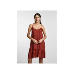 Pieces Kleedje Bordeaux