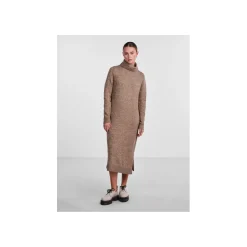 Pieces Kleedje Bruin