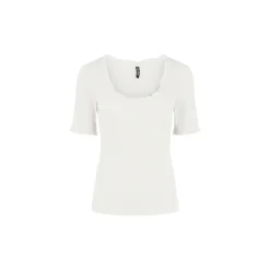 Pieces T-shirt Wit