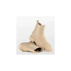 Posh By Poelman Boots / enkellaars Beige