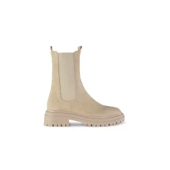 Posh By Poelman Boots / enkellaars Beige