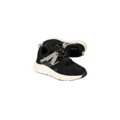 Posh By Poelman Lage sneaker Zwart
