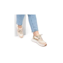Posh By Poelman Lage sneaker Beige