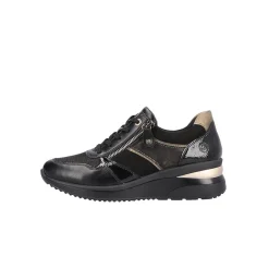 Remonte Lage sneaker Zwart