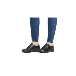 Remonte Mocassin Zwart