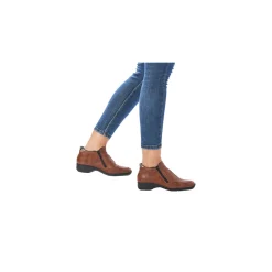 Rieker Antistress Boots / enkellaars Cognac