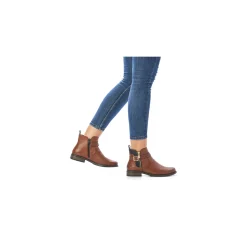 Rieker Antistress Boots / enkellaars Cognac