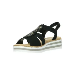 Rieker Antistress Comfortschoen Zwart