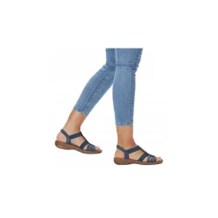 Rieker Antistress Comfortschoen Blauw