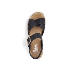 Rieker Antistress Comfortschoen Zwart