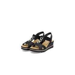 Rieker Antistress Comfortschoen Zwart