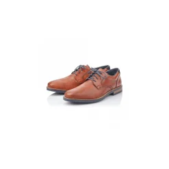 Rieker Antistress Geklede veterschoen Cognac