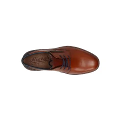 Rieker Antistress Geklede veterschoen Cognac