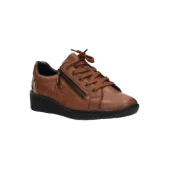 Rieker Antistress Lage sneaker Cognac