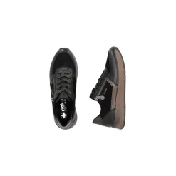 Rieker Antistress Lage sneaker Zwart