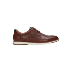 River Woods Geklede veterschoen Cognac