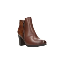 Selected By La.ra Boots / enkellaars Cognac