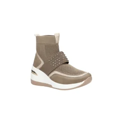 Selected By La.ra Boots / enkellaars Taupe