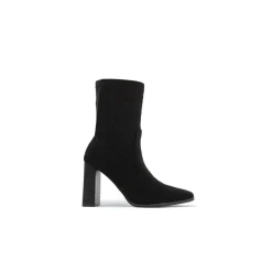 Selected By La.ra Boots / enkellaars Zwart