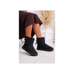 Selected By La.ra Boots / enkellaars Zwart