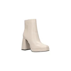 Selected By La.ra Boots / enkellaars Beige