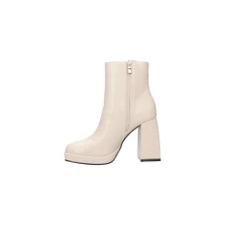 Selected By La.ra Boots / enkellaars Beige