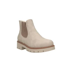 Selected By La.ra Boots / enkellaars Beige