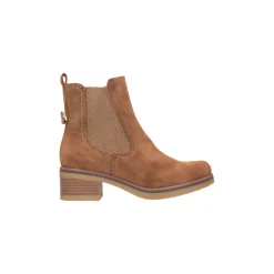 Selected By La.ra Boots / enkellaars Camel