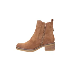 Selected By La.ra Boots / enkellaars Camel