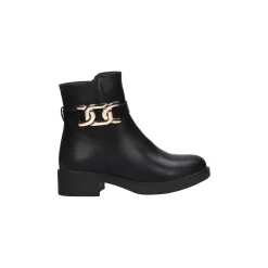 Selected By La.ra Boots / enkellaars Zwart