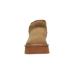 Selected By La.ra Boots / enkellaars Camel