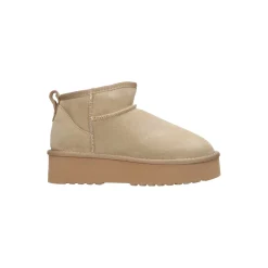 Selected By La.ra Boots / enkellaars Beige