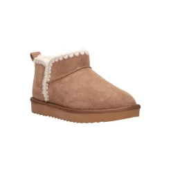 Selected By La.ra Boots / enkellaars Camel