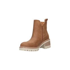 Selected By La.ra Boots / enkellaars Camel
