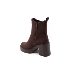 Selected By La.ra Boots / enkellaars Bruin