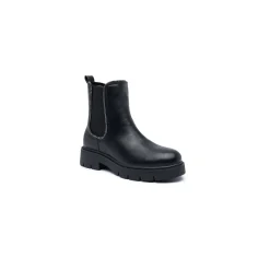 Selected By La.ra Boots / enkellaars Zwart
