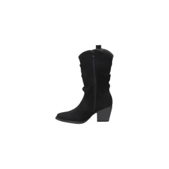 Selected By La.ra Boots / enkellaars Zwart