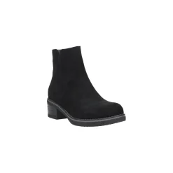 Selected By La.ra Boots / enkellaars Zwart